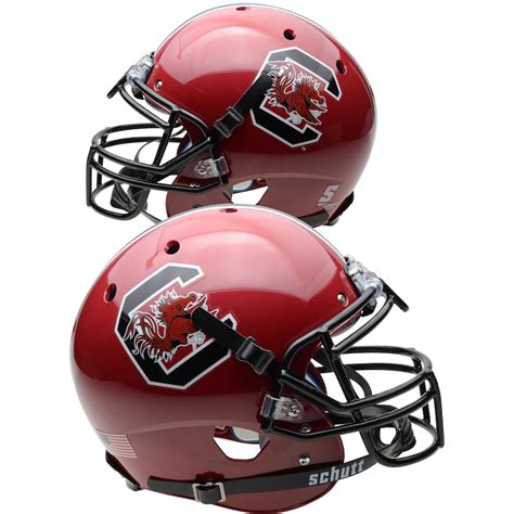 South Carolina Gamecocks Schutt Garnet Authentic Football Helmet