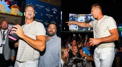 Rob Gronkowski Explains How Partying Made Him A Better Player