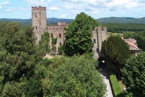 Castle in Castelnuovo Berardenga (Italy)