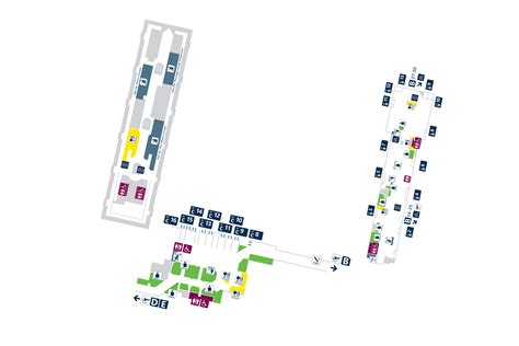 Leonardo da Vinci Airport Map (FCO) - Printable Terminal Maps, Shops, Food, Restaurants Maps ...