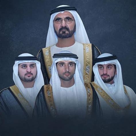 The Crown Prince of Dubai and his brothers are celebrating their ...