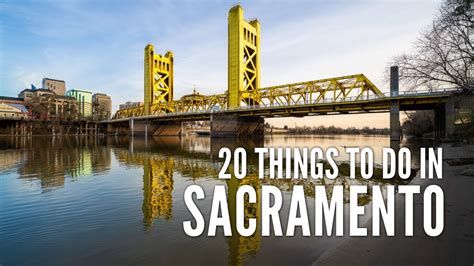 20 Things to Do in Sacramento - YouTube