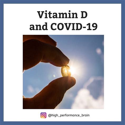 Vitamin D deficiency and COVID-19... - High Performance Brain
