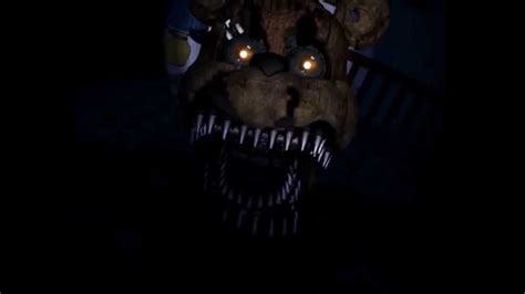 FNaF 4: Nightmare Freddy Jumpscare - YouTube