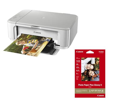 CANON PIXMA MG3650 All-in-One Wireless Inkjet Printer & Photo Paper ...