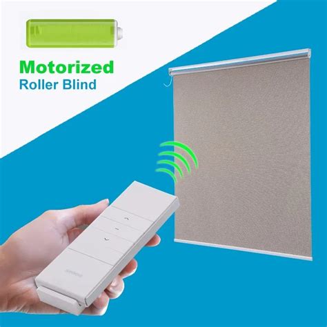 Automatic Motorized Vertical Blind Roller Blinds With Remote Controller ...