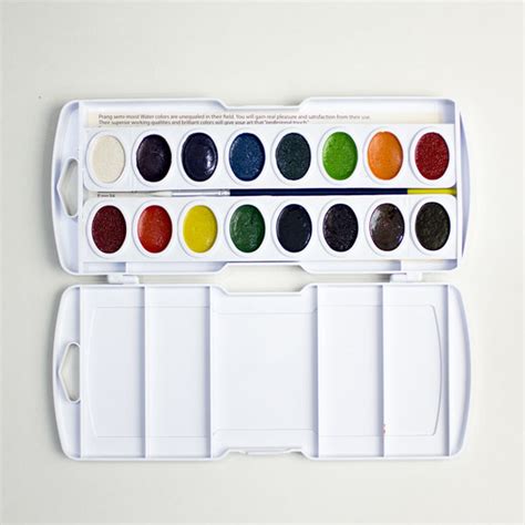 Prang Oval-16 Pan Watercolor Set - ArtWhale.PH