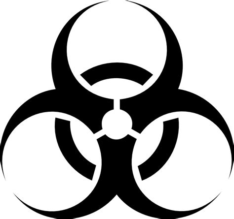 Biological hazard Symbol Clip art - Biohazard Symbol Png File png ...