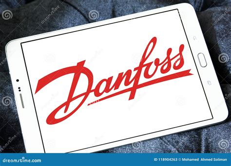 Danfoss Group logo editorial stock photo. Image of commercial - 118904263