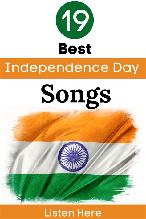 Patriotic Songs For Independence Day - Design Corral