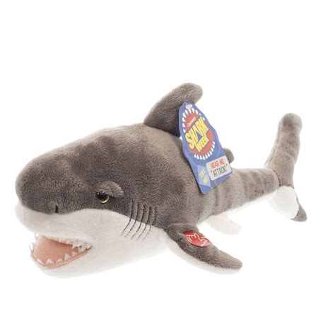 Shark Week 18" Bull Shark With Sound Stuffed Plush Toy - Walmart.com ...