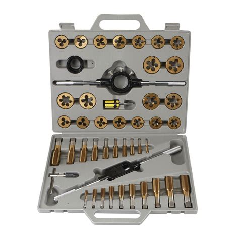 SAE And Metric Tap And Die Set, 60 Piece, 05/25/2024