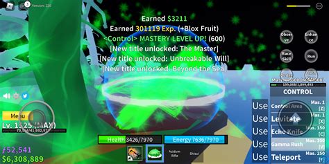 600 Mastery on the hardest fruit to grind WITHOUT 2x mastery. : r/bloxfruits