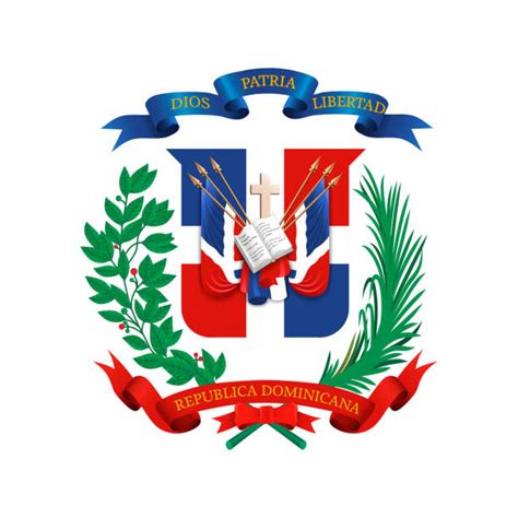 410+ Dominican Republic Coat Of Arms Stock Photos, Pictures & Royalty ...