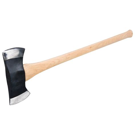 Ludell 3.5 lb. Double Bit Michigan Axe with 36 in. American Hickory Handle-12205 - The Home Depot