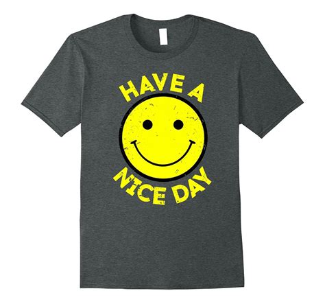 Have A Nice Day Retro Vintage 70s Smiley Face T-Shirt-T-Shirt – Managatee