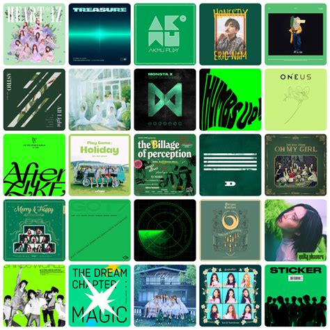 Green 🟢 K-Pop Albums Quiz - By iamtheluckyone