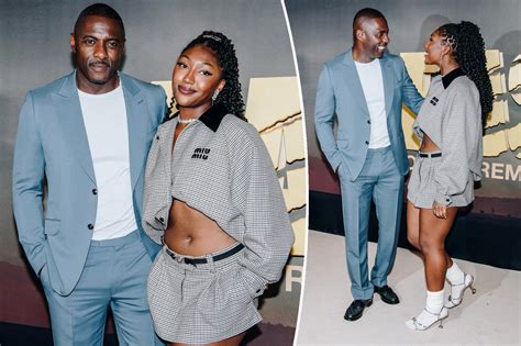 Idris Elba's daughter Isan makes rare red carpet for 'Beast' premiere in NYC