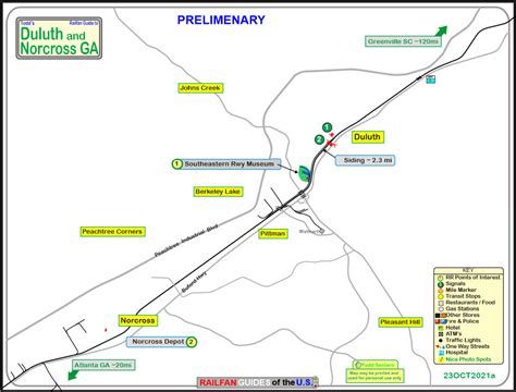 Duluth GA Railfan Guide