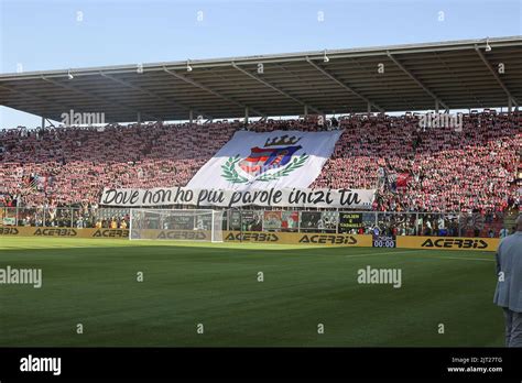 Cremonese fans show their supportduring US Cremonese vs Torino FC, 3 ...