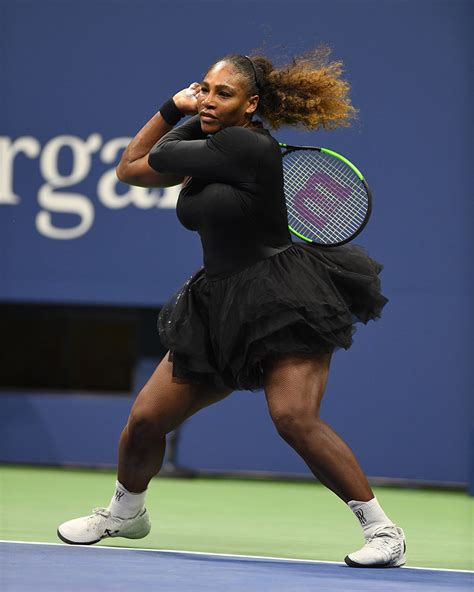 Serena Williams easily won her opening round tennis match at the U.S. Open in the Arthur Ashe ...