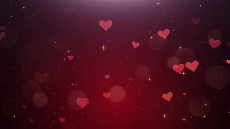 Romantic Background Of Hearts - Stock Motion Graphics | Motion Array