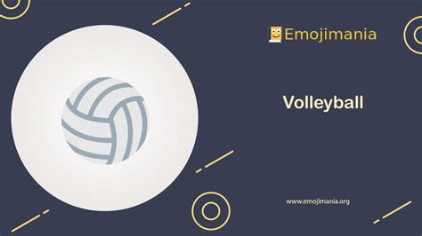 🏐 Meaning | Volleyball Emoji | Copy and Paste