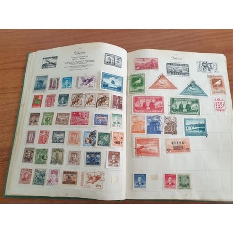 Vintage Royal Mail Stamp Album, Circa 1930's with Collection of Early ...