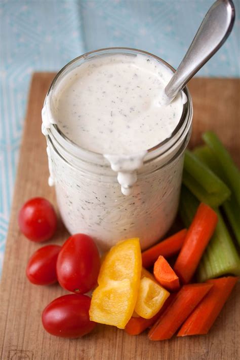 Homemade Buttermilk Ranch Dressing » Tide & Thyme