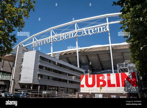 Mercedes-Benz Arena Stuttgart Germany Stock Photo - Alamy