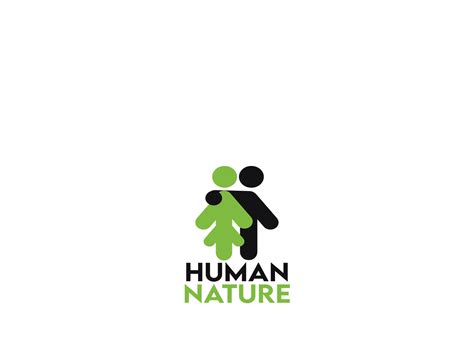 "Human Nature" logo design by Nikola on Dribbble