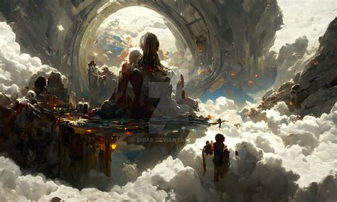 ArtStation - The Man from Heaven (AI artwork) | Artworks