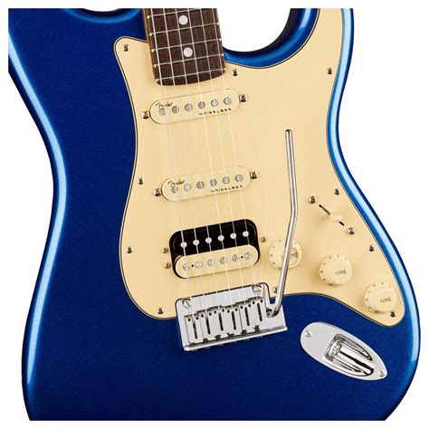 Fender American Ultra Stratocaster HSS RW, Cobra Blue at Gear4music