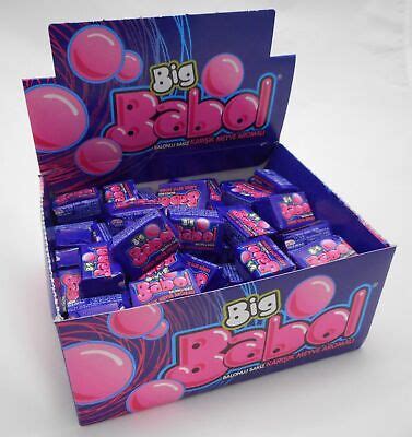 BIG BABOL BUBBLE GUM - MIXED FRUITS FLAVOUR (1 PACKAGE 80 PIECES) 8003440917336 | eBay