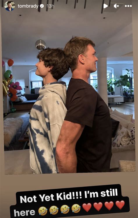 Tom Brady's son, Jack, is nearly as tall as legendary QB