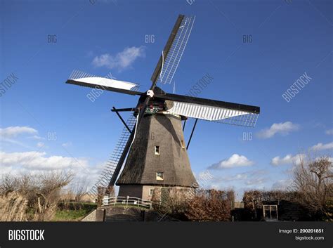 Old Dutch Windmills, Image & Photo (Free Trial) | Bigstock