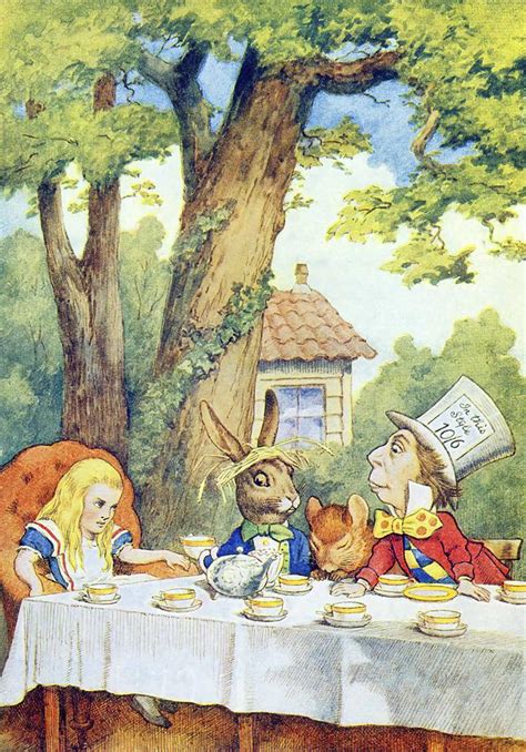 Alice In Wonderland Book Illustrations Mad Hatter