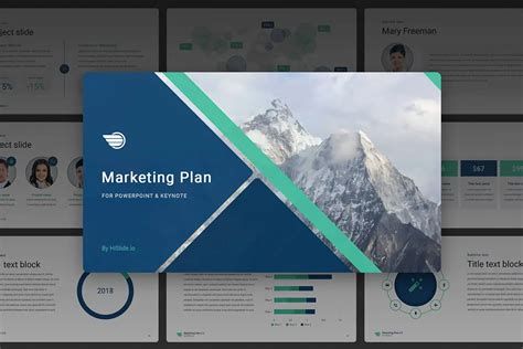 Free Marketing Plan PowerPoint & Keynote Template - Download >