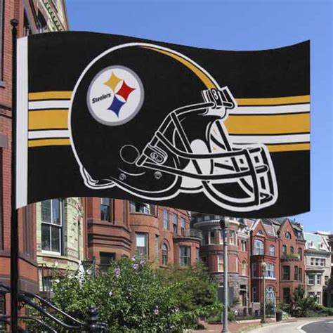 PITTSBURGH STEELERS FLAGS AND BANNERS - SPORTS DECOR