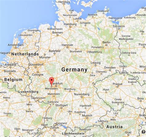 Where is Wiesbaden on map Germany