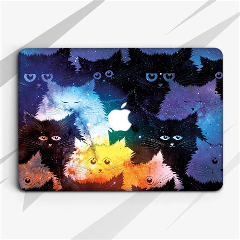 Cute Cat MacBook Pro 13 2018 Case Star Night MacBook Air 11 | Etsy