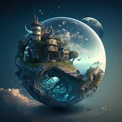 Fantasy World Digital Poster Download Magic Portal, Fantasy World, Psychedelic, Game Room Decor ...