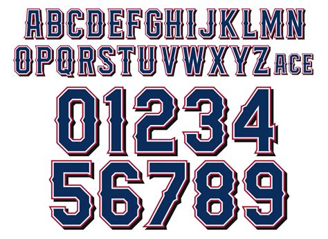 Texas Rangers Font | Baseball font, Baseball fonts free, Jersey font