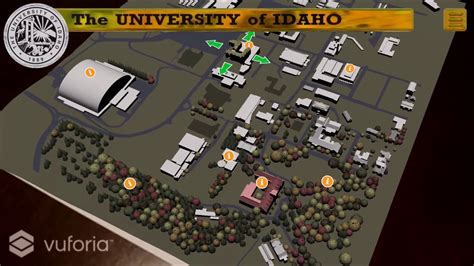 U Of Idaho Campus Map - Map