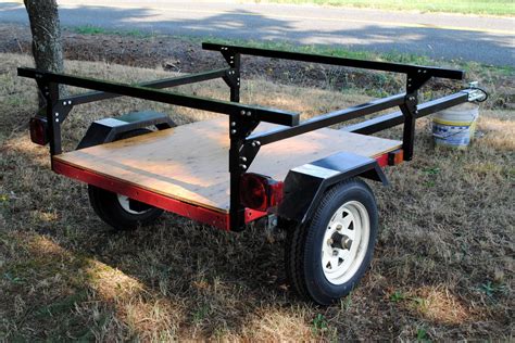 Making A Kayak Trailer For Under $500 - Compact Camping Trailers