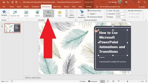 How to Use Microsoft PowerPoint Animations and Transitions for Creative ...