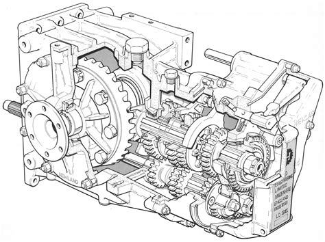 Hewland LD200 gearbox Illustrated by Andrew Kitson | Technical drawing, Drawings, Technical ...