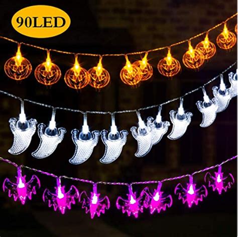 Halloween Indoor/Outdoor LED Lights - A Thrifty Mom