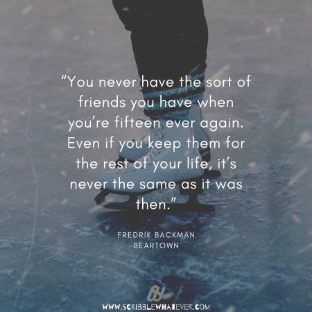 Beartown Quotes | Fredrik Backman | Scribble Whatever