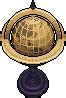 Sepia Globe @ PixelJoint.com